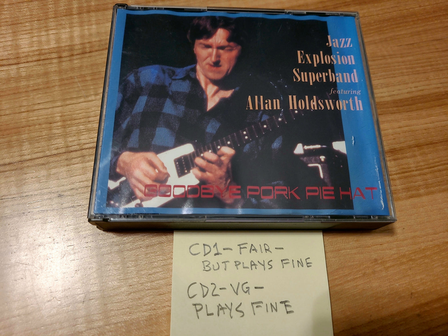 ALLAN HOLDSWORTH JAZZ EXPLOSION SUPERBAND — GOODBYE PORK PIE HAT