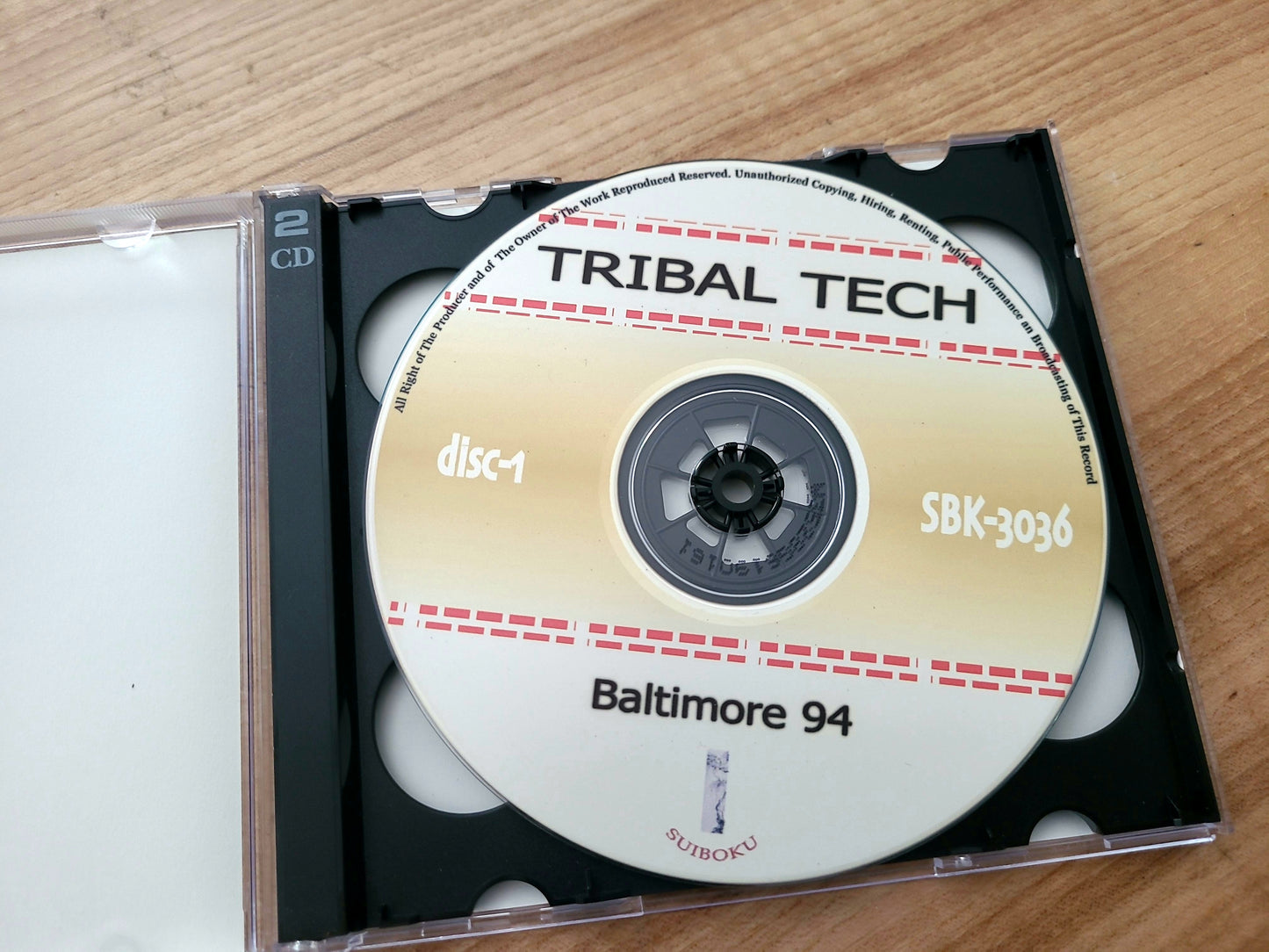 TRIBAL TECH LIVE BALTIMORE 1994 WITH SCOTT HENDERSON 2 CDs NEW!