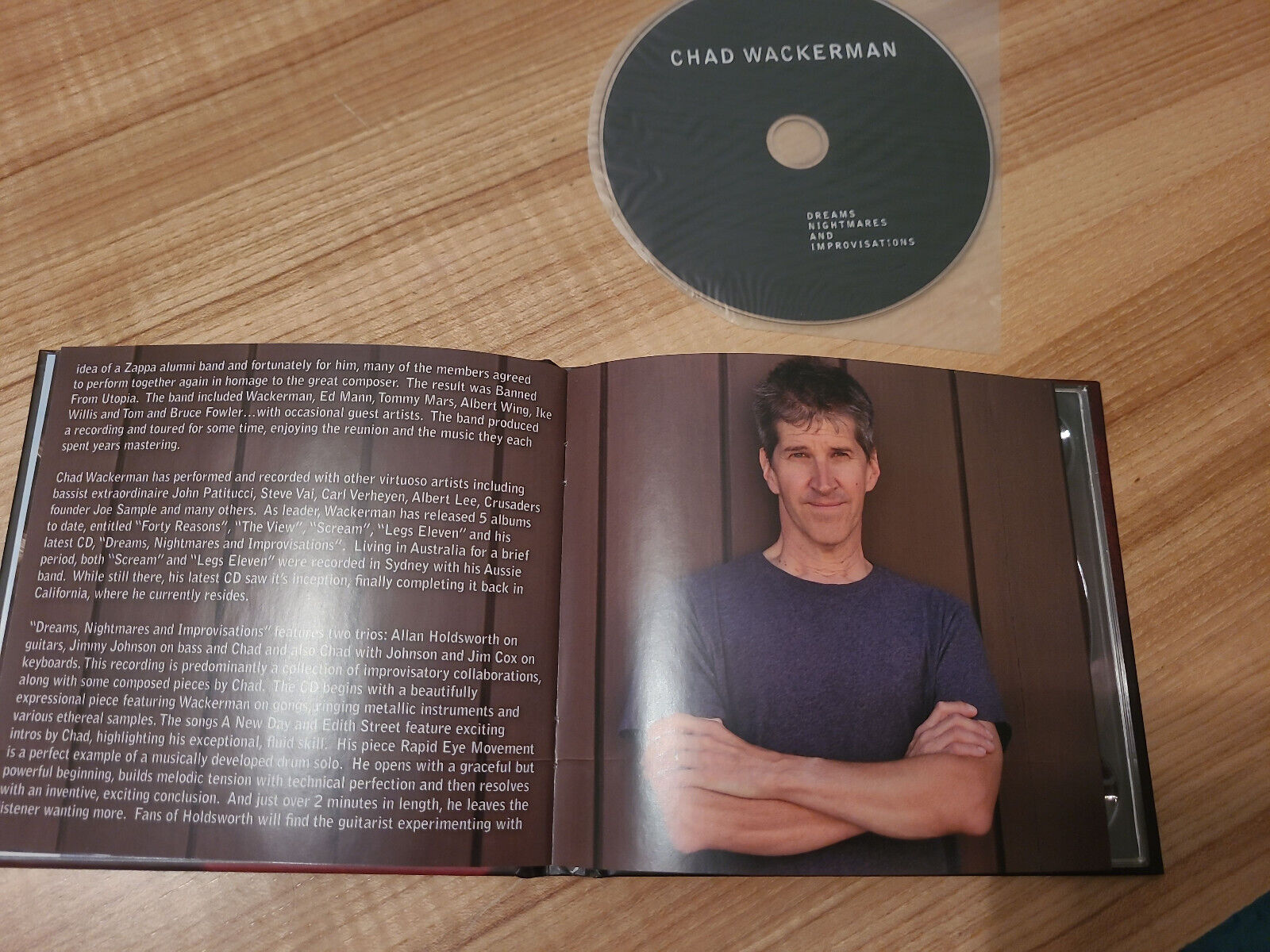 Chad Wackerman – Dreams Nightmares And Improvisations CD ALLAN