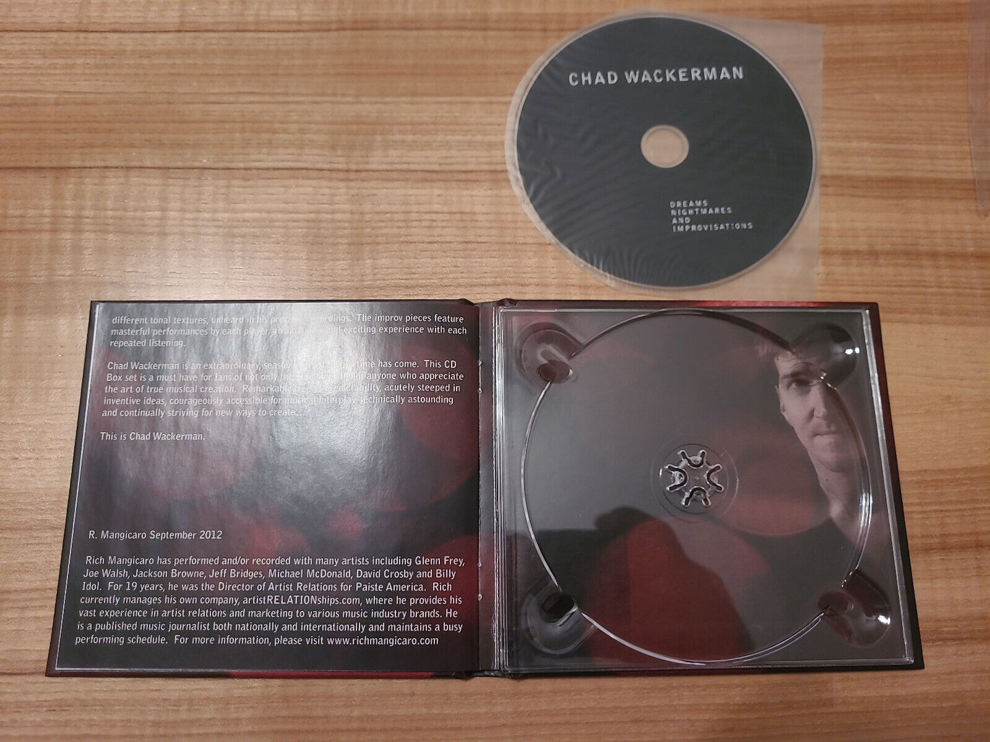 Chad Wackerman – Dreams Nightmares And Improvisations CD ALLAN HOLDSWORTH FUSION