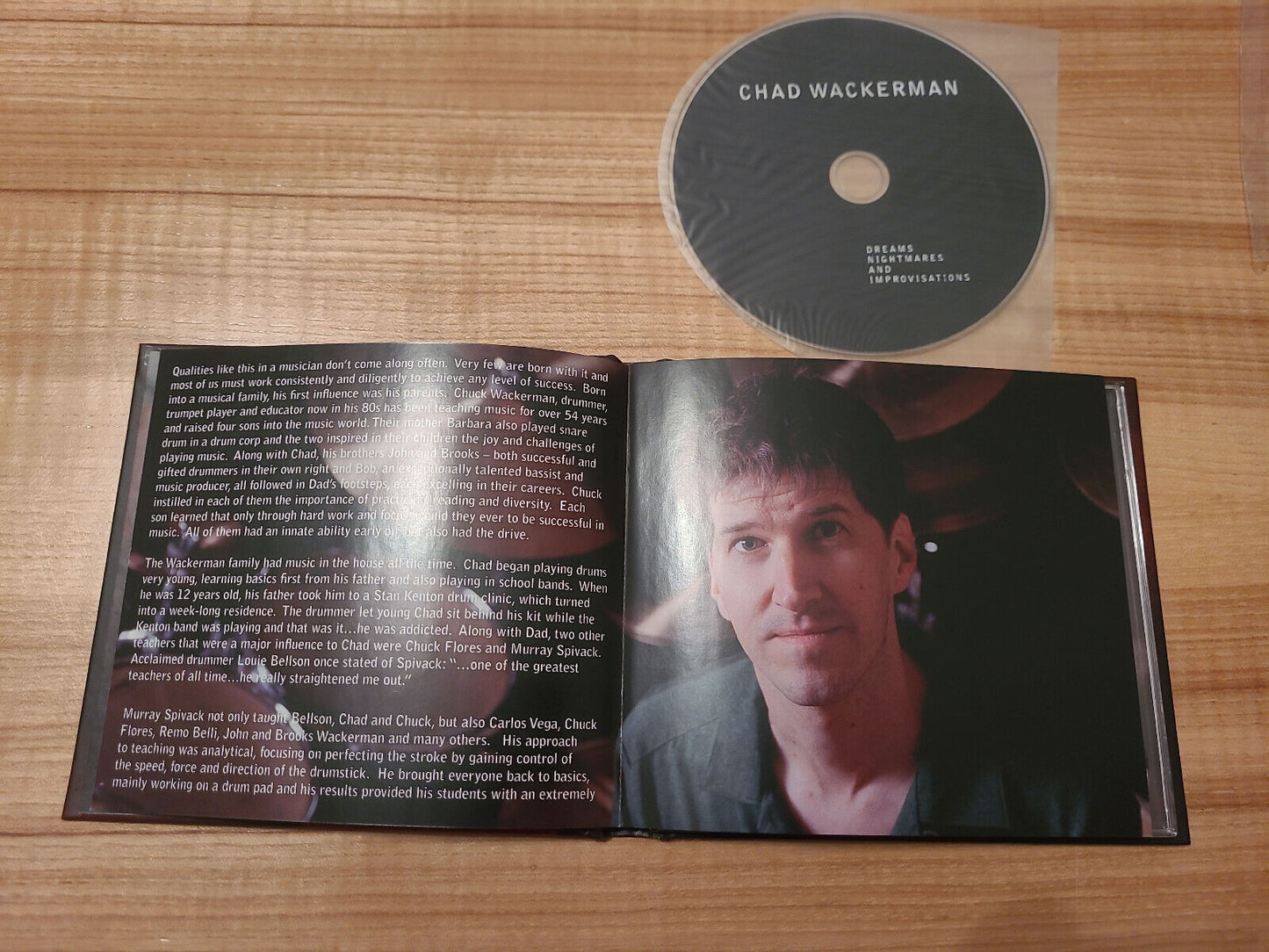 Chad Wackerman – Dreams Nightmares And Improvisations CD ALLAN HOLDSWORTH FUSION