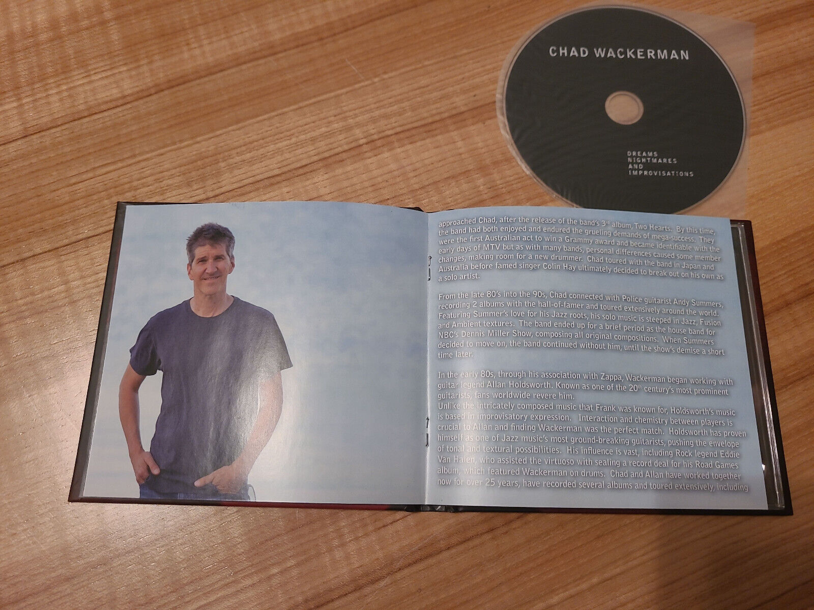 Chad Wackerman – Dreams Nightmares And Improvisations CD ALLAN