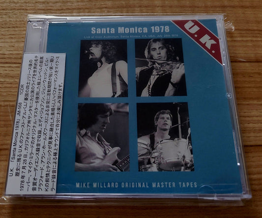 U.K. SANTA MONICA 1978 - THE FAMOUS MIKE MILLARD MASTER TAPES CD