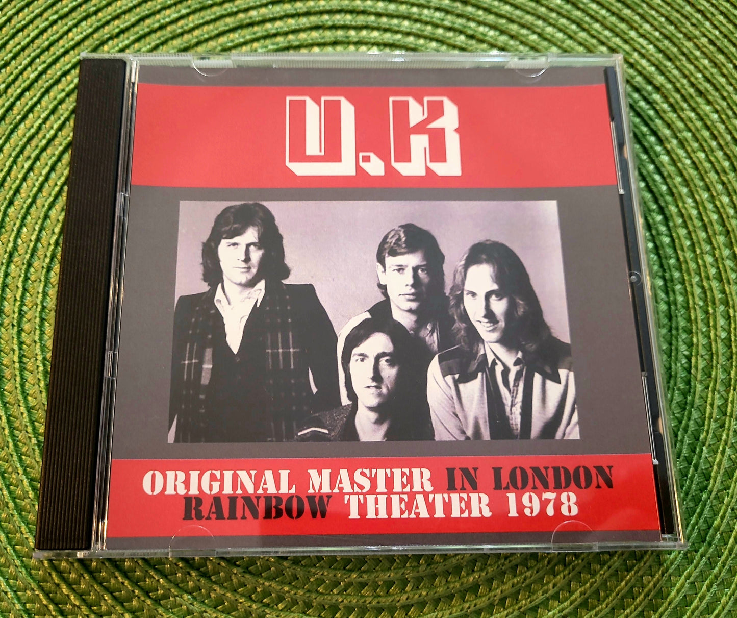 UK ORIGINAL MASTER IN LONDON RAINBOW THEATER 78