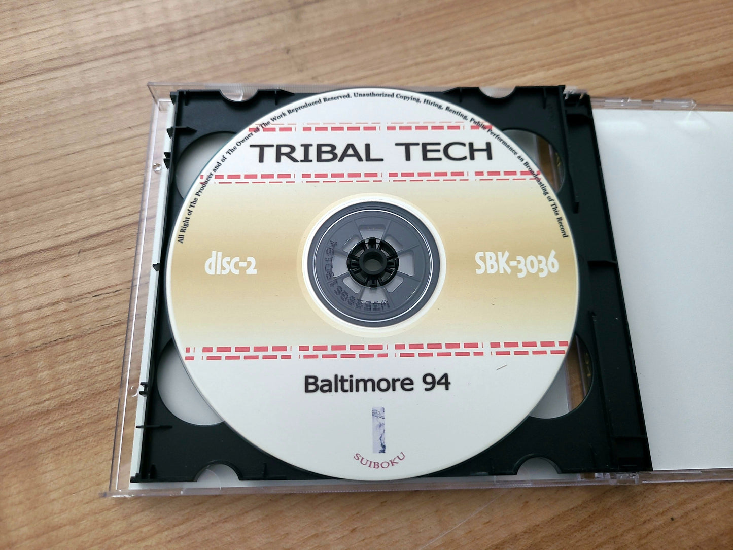TRIBAL TECH LIVE BALTIMORE 1994 WITH SCOTT HENDERSON 2 CDs NEW!