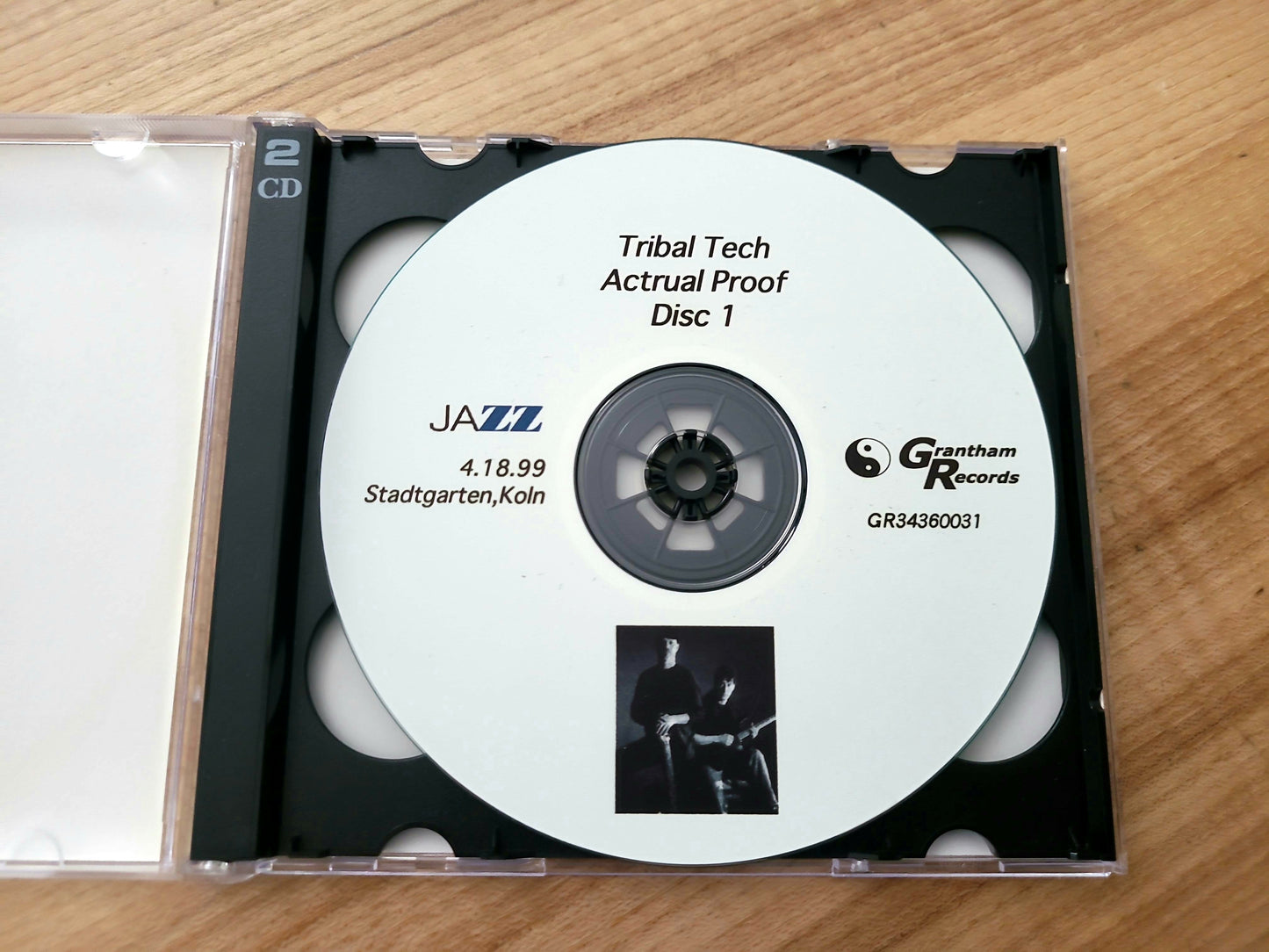 TRIBAL TECH LIVE KOLN, GERMANY 1999 WITH SCOTT HENDERSON 2 CDs NEW!