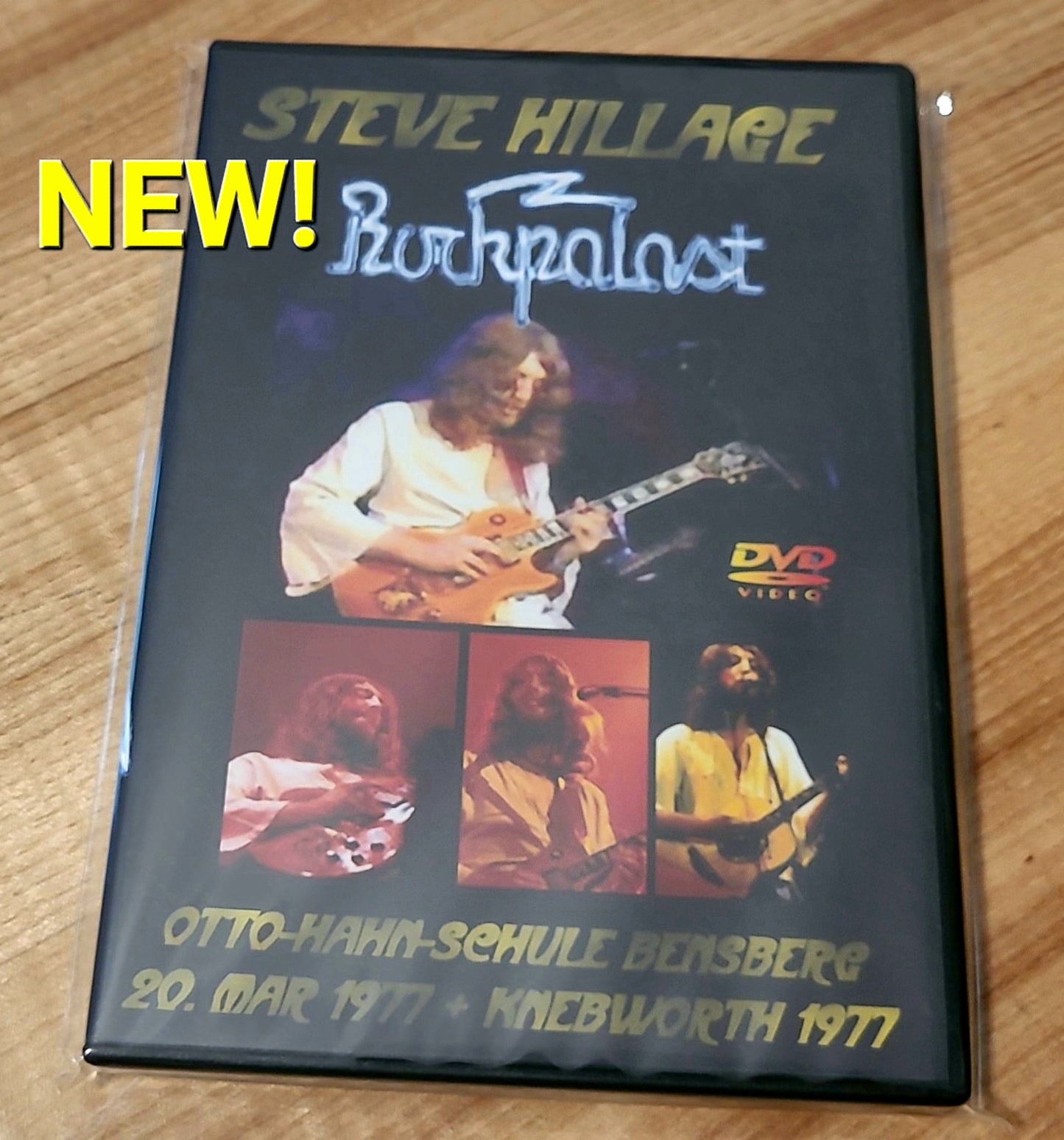 STEVE HILLAGE / Steve Hillage / ROCKPALAST (1 DVD) 1977 Live / British Canterbury Rock