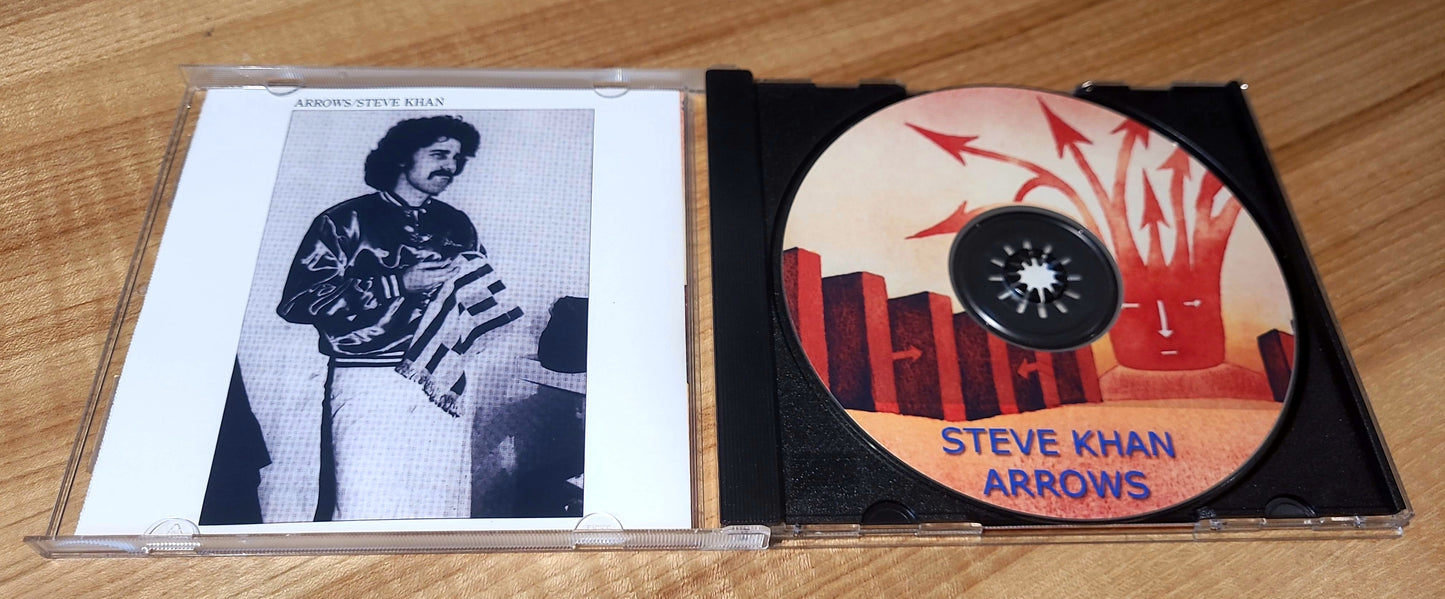STEVE KHAN - ARROWS on CD ULTRA-RARE! JAZZ ROCK FUSION