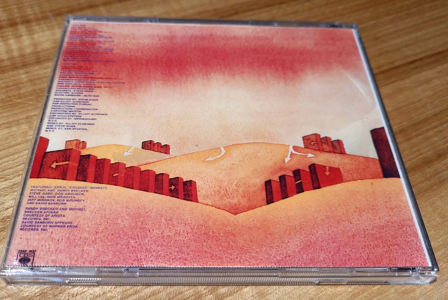 STEVE KHAN - ARROWS on CD ULTRA-RARE! JAZZ ROCK FUSION