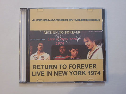 Return To Forever Live in New York City 1974 with Bill Connors