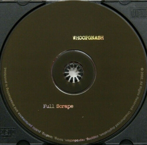 Whoopgnash Full Scrape CD VERY GOOD JAZZ ROCK FUSION ULTRA-RARE ERICKSON GUITAR