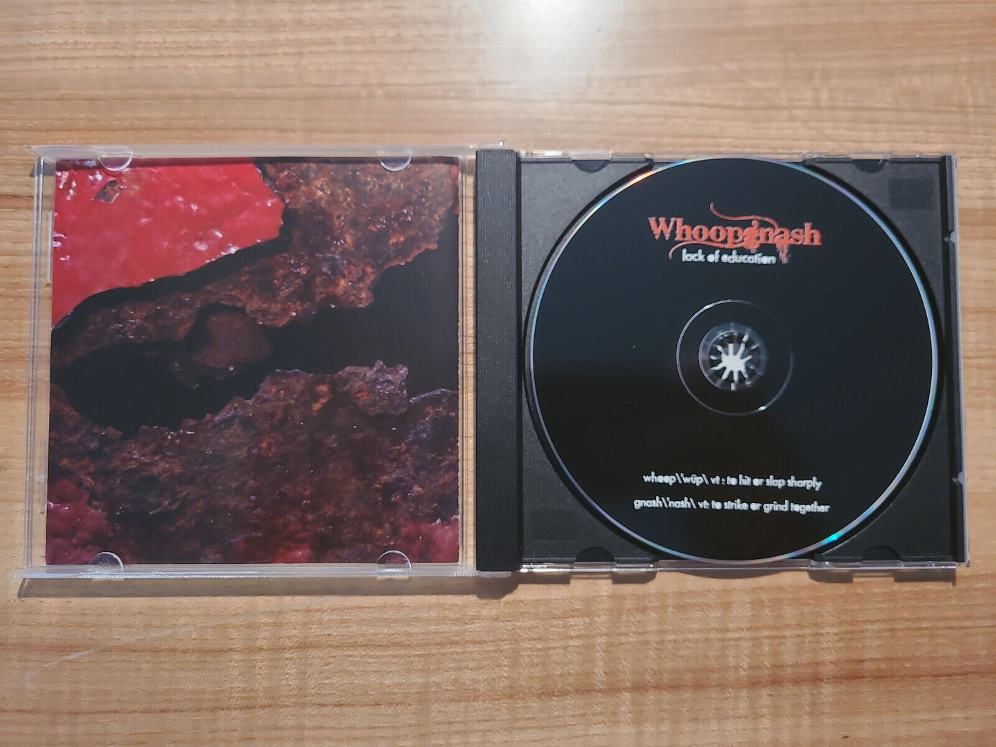 Whoopgnash: Lack Of Education CD NEW SEALED!! JAZZ ROCK FUSION ULTRA RARE! ALLAN HOLDSWORTH